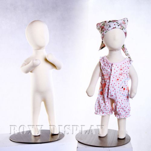 Full body Children Kid Mannequin Dress Body Form Flexible Foam 3M CH03M
