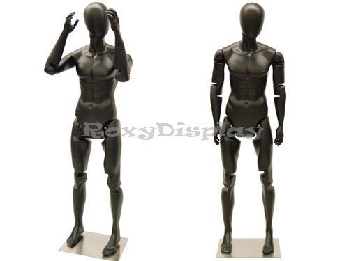 Male Fiberglass Abstract Style Mannequin Dress From Display #MD-Z-MFXBEG