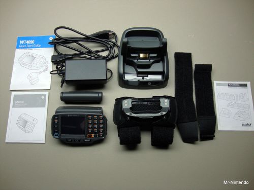 New Symbol Motorola WT4090-WA0PC6GA2WR Wearable Wrist Barcode Scanner w/ More