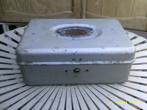 Utilco Cash Box, No Key, Compartments Inside, Vintage
