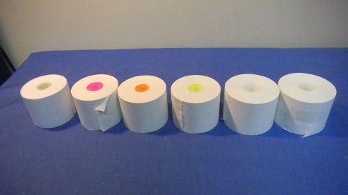 Cash register receipt tape - set of 6 rolls for sale