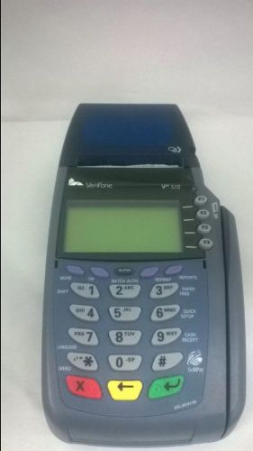 VeriFone VX510LE / 3730LE Dial Credit Card Machine 100% working condition