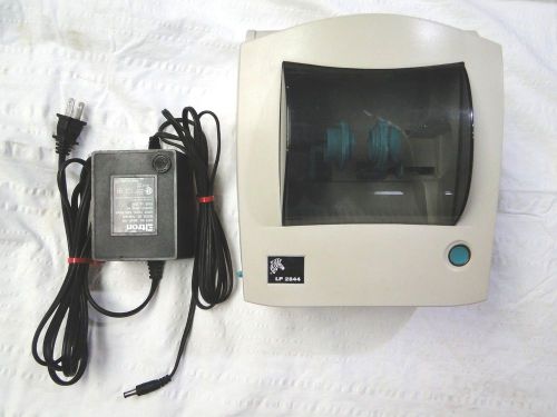 Zebra LP2844 LP 2844 Thermal Label Barcode Printer Works with power Supply 2006