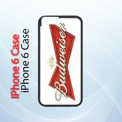 iPhone and Samsung Case - Budweiser Logo White