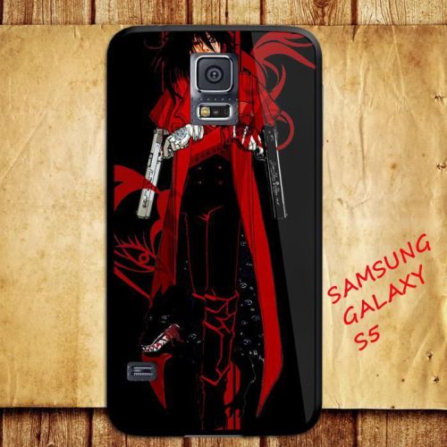iPhone and Samsung Galaxy - Hellsing Alucard Anime Bring Guns Cool Pose - Case