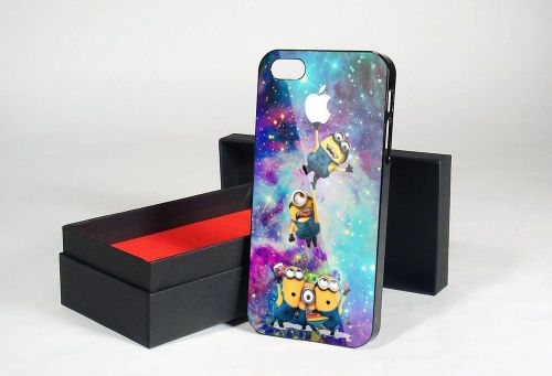 Funny Minions And Apple Logo - iPhone and Samsung Galaxy Case