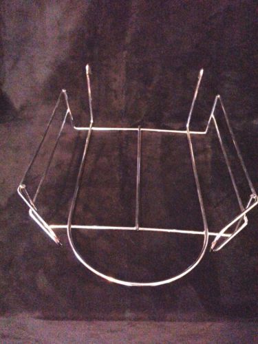 Chrome Gridwall Pegboard  Multi Cap Hat Holder for 9-10 hats