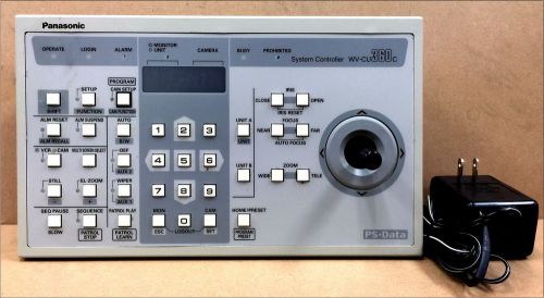 Panasonic wv-cu360c ptz system controller for panasonic&#039;s dome cameras warranty for sale