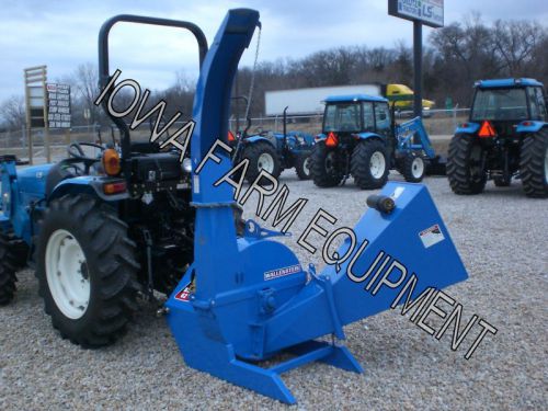 Blue Wallenstein BX62S Tractor PTO 3PT Wood Chipper,Chips6&#034;Dx12&#034;:BEST BUY&amp;BRAND!