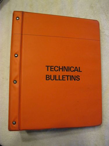 STIHL TECHNICAL BULLETINS CHAINSAWS, TRIMMERS, EDGERS REPAIR SERVICE INFO MANUAL