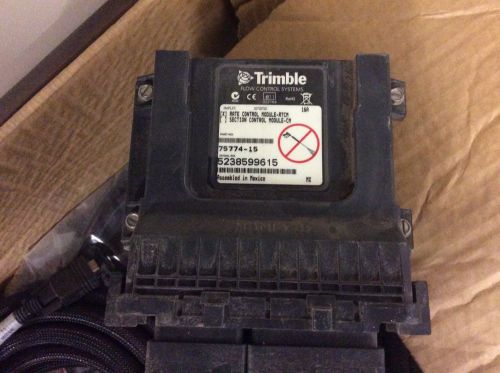 TRIMBLE RATE CONTROLLER RATE &amp; SECTION CONTROL MODULE RSCM 75774-15