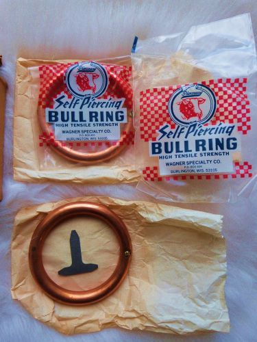 Vintage bull nose ring copper cattle nose ring for sale
