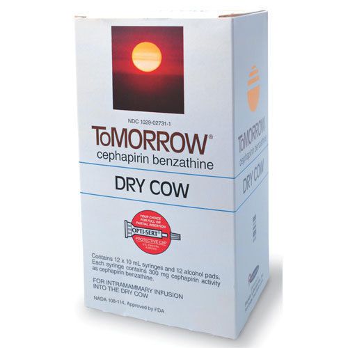 Tomorrow Cefa-Dri Mastitis Tubes (12ct) Dairy Cattle
