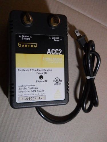 Zareba 2 mile electric fencer fence controller charger, tested for sale