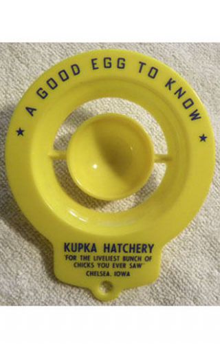Vintage KUPKA Hatchery, CHELSEA, Iowa IA Egg Separator, Liveliest Bunch Chicks