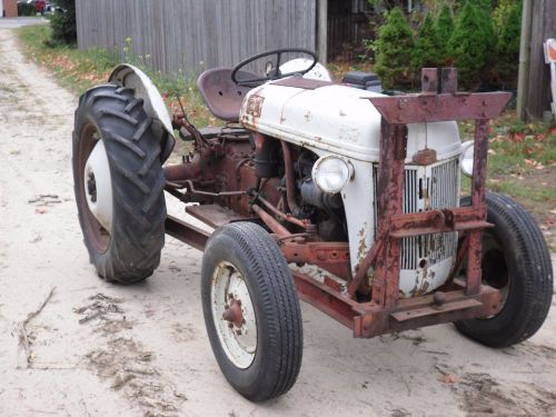 1949 ford 8n tractor with 6 implements and front snow plow attachment Orig.owner