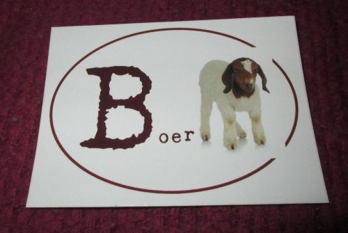 BOER GOATS STICKER agriculture farming livestock