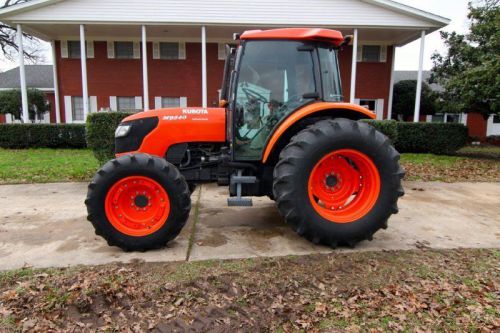 2011 kubota 9540, 4x4 cab tractor with hydraulic shuttle shift transmission for sale