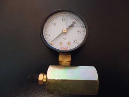 Jones stephens g64-030   30 psi gastest gauge pressure 3/4&#034; fpt for sale