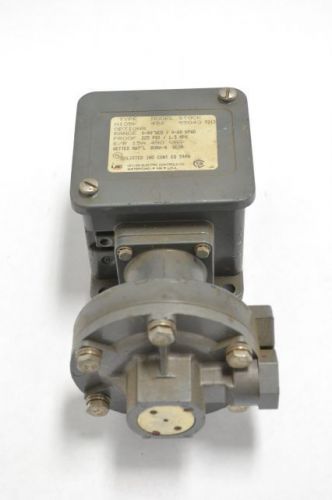 United electric 455 h105k pressure switch 1/4in 225psi 480v-ac 15a b201861 for sale