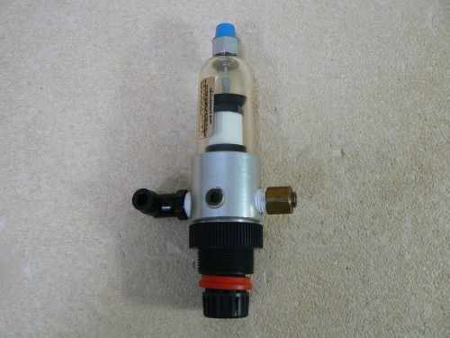 PNEUMATIC IN LINE OILER W/ POLYCARBONATE BOWL, 150 MAX PSIG - 125F MAX TEMP
