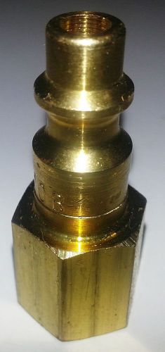 Foster quick connect female 1/4 inch npt plug pneumatic air tool fitting new for sale