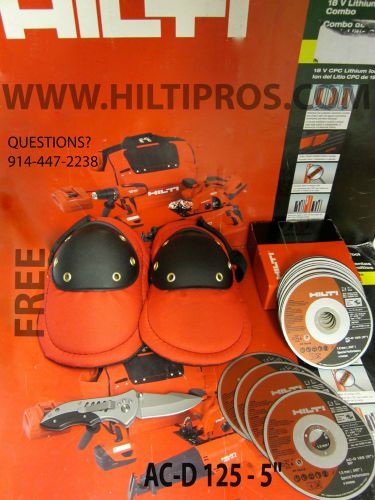 Hilti 25 discs 5&#034; grinder, made in holland, heavy duty, free extras ,fast ship for sale