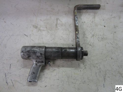 Stanley a40sb3j-015 wrench/torque gun 130 rpm 3/4&#034; w/ metal l bar attachment for sale
