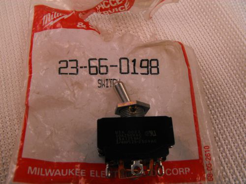Milwaukee Drill switch part number 20-66-0198