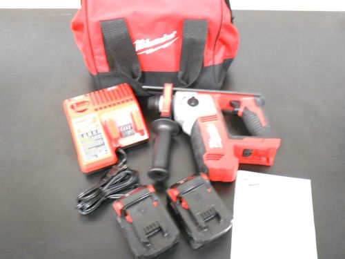 Milwaukee 2612-22 M18 Cordless Lithium-Ion 5/8 in. SDS-Plus Rotary Hammer Kit