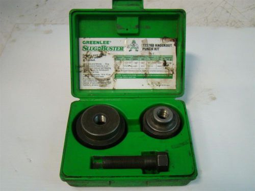 Greenlee SluggBuster Knockout Punch Kit 1-1/2&#034; &amp; 2&#034; 7237BB