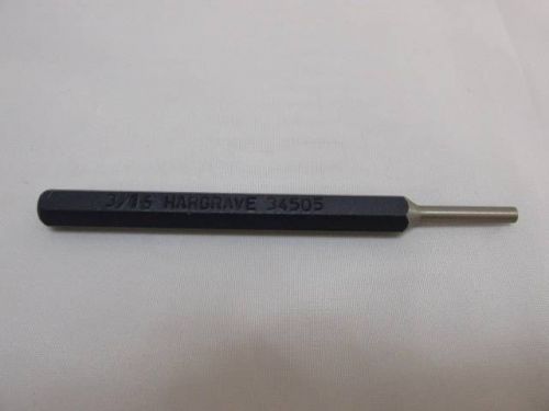 NEW NIB Hargrave Pin Punch 3/16&#034; 34505
