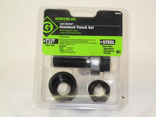 Greenlee slug buster knockout punch set for 1.21&#034; hole  pt# 60246 (#843) for sale