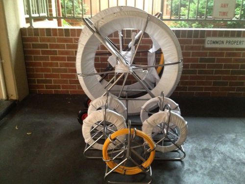 Fiber/fibre glass,snake,cable,rope pull NBN Telstra,Optus Rodder different size