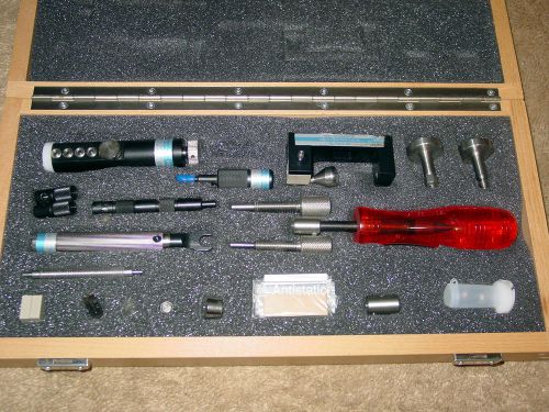 Huber +suhner sma tool set 74 z-0-0-70 excellent! electronics coax reduced! for sale