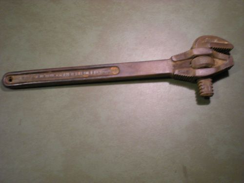 Vintage little giant pipe wrench 14 inch for sale
