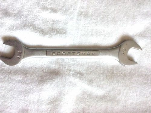 CRAFTSMAN  DOUBLE  OPEN  END  WRENCH  3/4&#034;--7/8&#034;  VINTAGE  -V-  SERIES