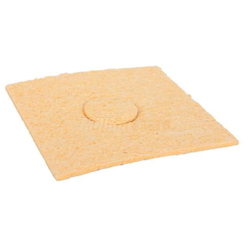 High quality 5 pcs solder iron cleaning sponge pads cleaners tool kit set yellow for sale