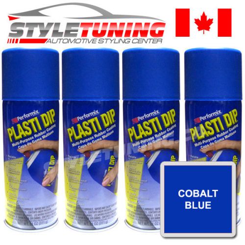 4 CANS OF PLASTI DIP (WHEEL KIT)  - COBALT BLUE - CANADA