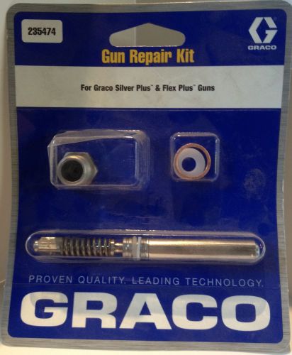 Graco gun repair kit | graco silver plus &amp; flex plus guns | 235474 for sale