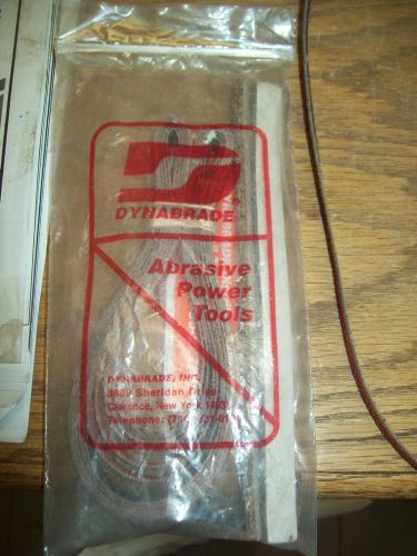 Dynabrade dynafile ii abrasive belt tool replacement abrasive sand paper lot 5 for sale