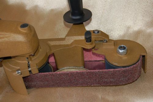 Bluerock pipe sanding polishing machine model 40b stainless belt sander polisher for sale