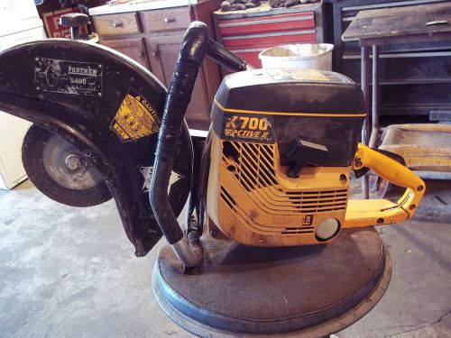 concrete saw partner k700 great running and working saw