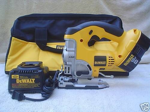 Dewalt dc330 18v cordless jig saw,dc9096 battery,charger,bag 18 volt xrp jigsaw for sale