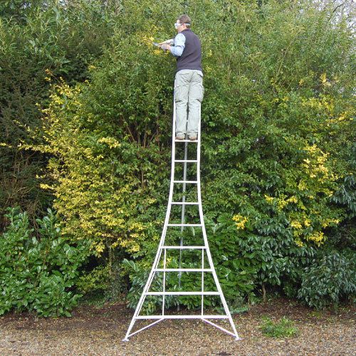 Henchman tripod ladder 10ft (3.0m) 3 leg fully adjustable for sale
