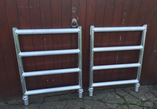 Boss youngman scaffold tower room mate guardrail / hand rail frames 4 rung for sale