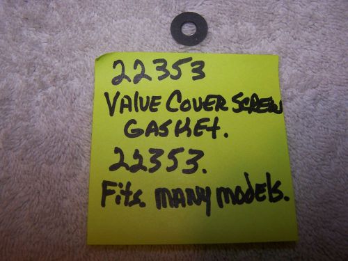 vintage old briggs and stratton valve cover screw gasket part# 22353