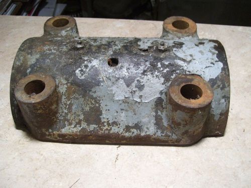 Antique stationary steam engine brk-2u large tractor main bearing cap for sale
