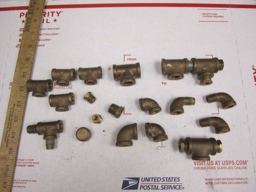 Brass fittings for greaser oiler sight glass hitmiss stationary steam engine for sale