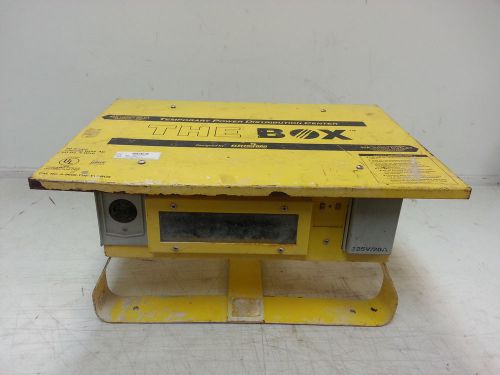 Electricord A-9600-THE-YW-BOX TEMPORARY POWER DISTRIBUTION SPIDER GFI BOX- USED